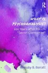 What Is Psychoanalysis? cover