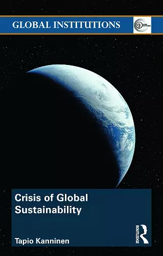 Crisis of Global Sustainability cover