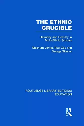 The Ethnic Crucible (RLE Edu J) cover