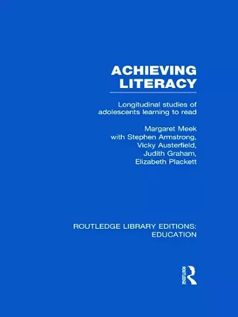 Achieving Literacy (RLE Edu I) cover