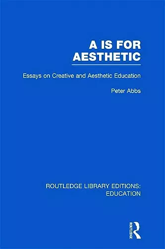 Aa is for Aesthetic (RLE Edu K) cover