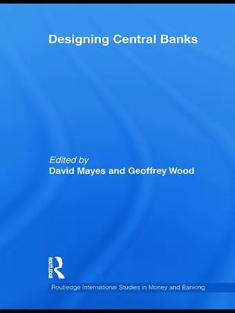 Designing Central Banks cover