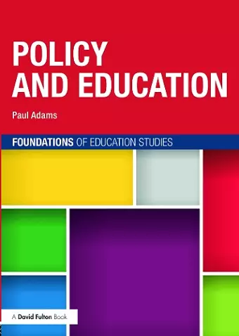 Policy and Education cover