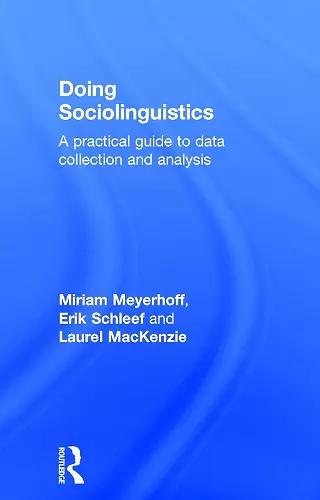 Doing Sociolinguistics cover