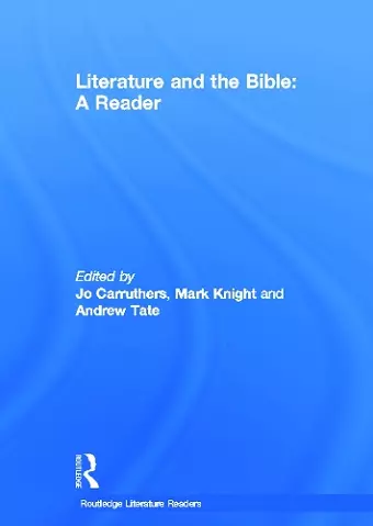 Literature and the Bible cover