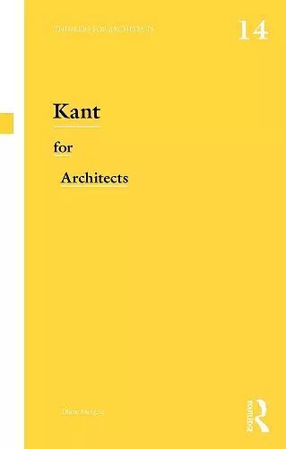 Kant for Architects cover