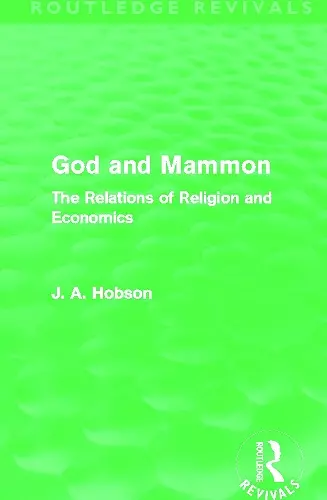 God and Mammon (Routledge Revivals) cover