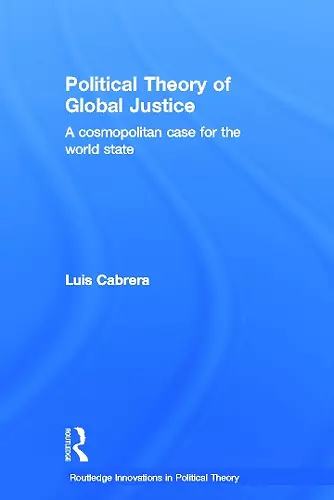 Political Theory of Global Justice cover