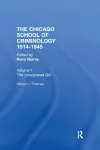 Chicago School Criminology Vol 1 cover