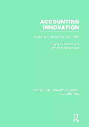 Accounting Innovation (RLE Accounting) cover