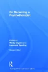 On Becoming a Psychotherapist cover