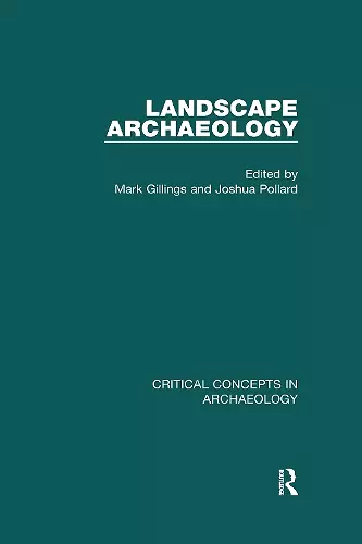 Landscape Archaeology cover