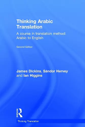 Thinking Arabic Translation cover
