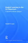 Explicit Learning in the L2 Classroom cover