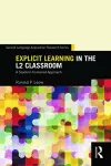 Explicit Learning in the L2 Classroom cover