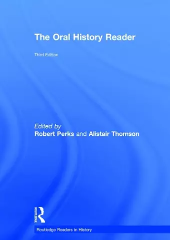 The Oral History Reader cover