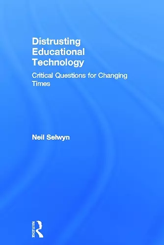 Distrusting Educational Technology cover