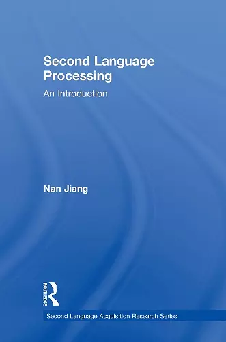 Second Language Processing cover