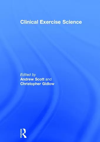 Clinical Exercise Science cover