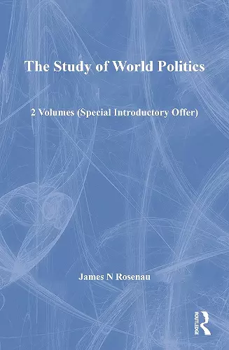 The Study of World Politics cover