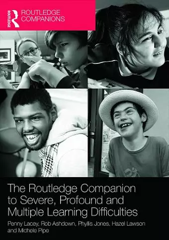 The Routledge Companion to Severe, Profound and Multiple Learning Difficulties cover