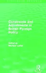 Constraints and Adjustments in British Foreign Policy (Routledge Revivals) cover