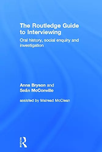 The Routledge Guide to Interviewing cover