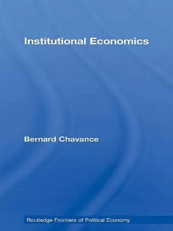 Institutional Economics cover