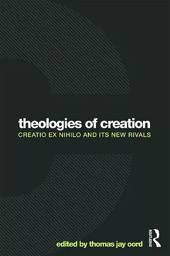 Theologies of Creation cover