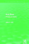 Acid Rain (Routledge Revivals) cover