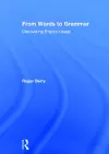 From Words to Grammar cover