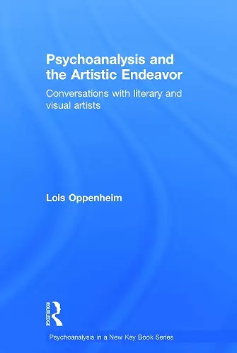 Psychoanalysis and the Artistic Endeavor cover