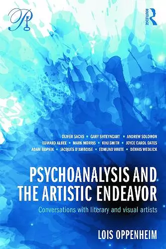 Psychoanalysis and the Artistic Endeavor cover