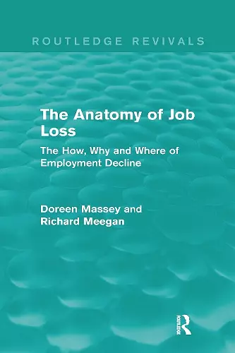 The Anatomy of Job Loss (Routledge Revivals) cover