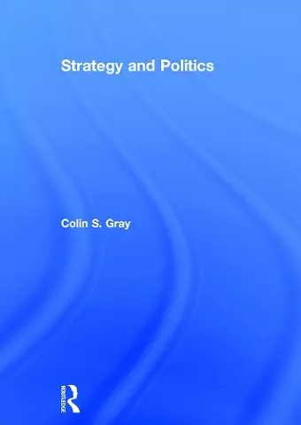 Strategy and Politics cover