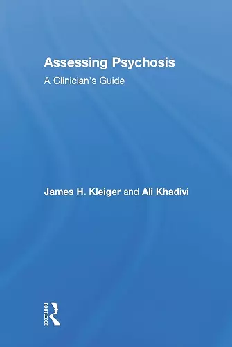 Assessing Psychosis cover