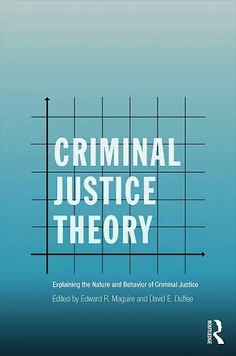 Criminal Justice Theory cover