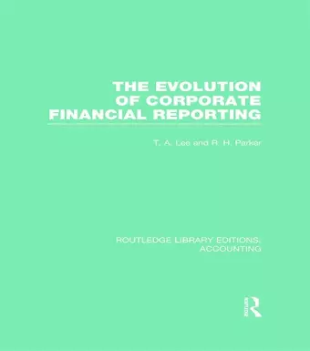 Evolution of Corporate Financial Reporting (RLE Accounting) cover