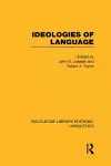 Ideologies of Language cover