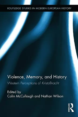 Violence, Memory, and History cover