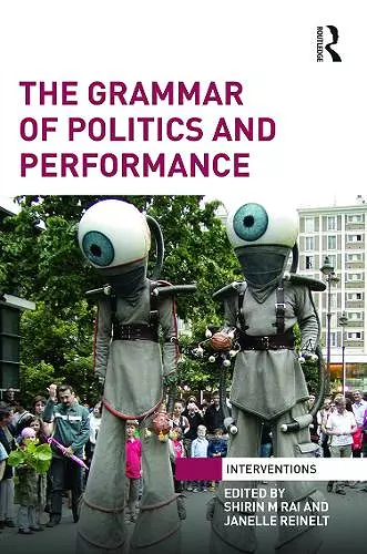 The Grammar of Politics and Performance cover