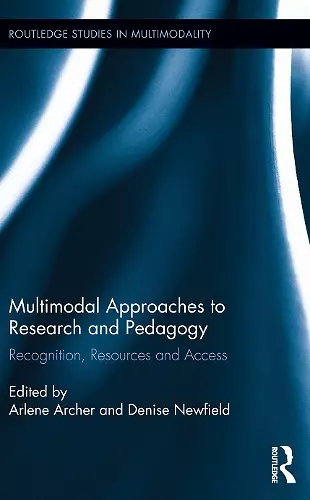 Multimodal Approaches to Research and Pedagogy cover