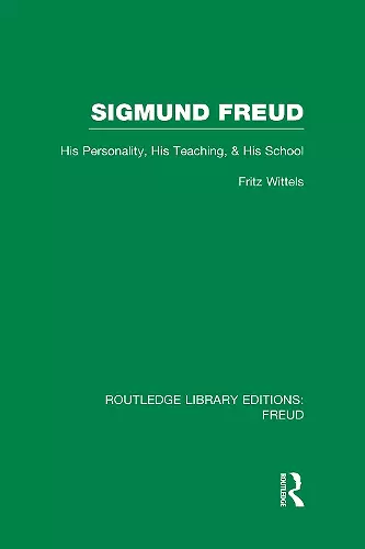 Sigmund Freud (RLE: Freud) cover