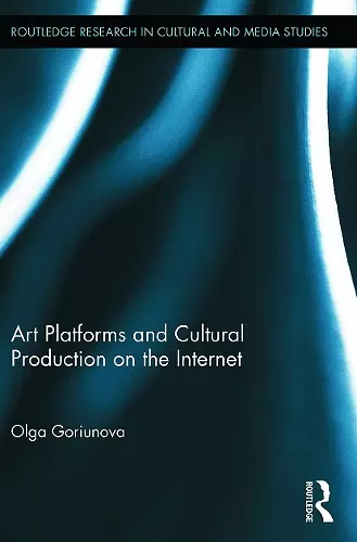 Art Platforms and Cultural Production on the Internet cover