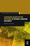 Advancing Quantitative Methods in Second Language Research cover