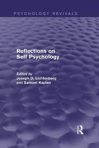 Reflections on Self Psychology cover