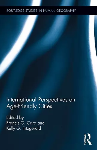 International Perspectives on Age-Friendly Cities cover