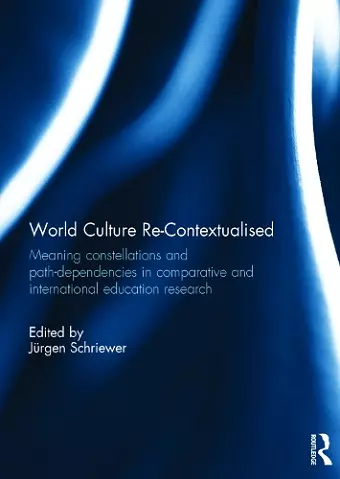 World Culture Re-Contextualised cover