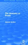 The Anatomy of Prose (Routledge Revivals) cover