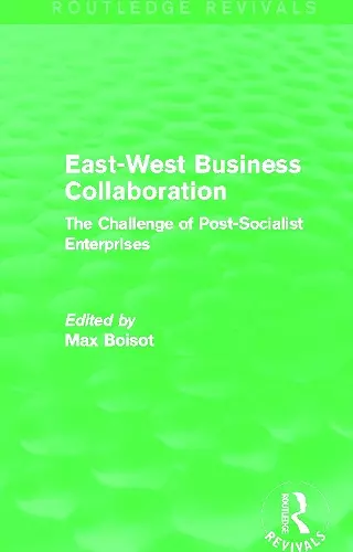 East-West Business Collaboration (Routledge Revivals) cover